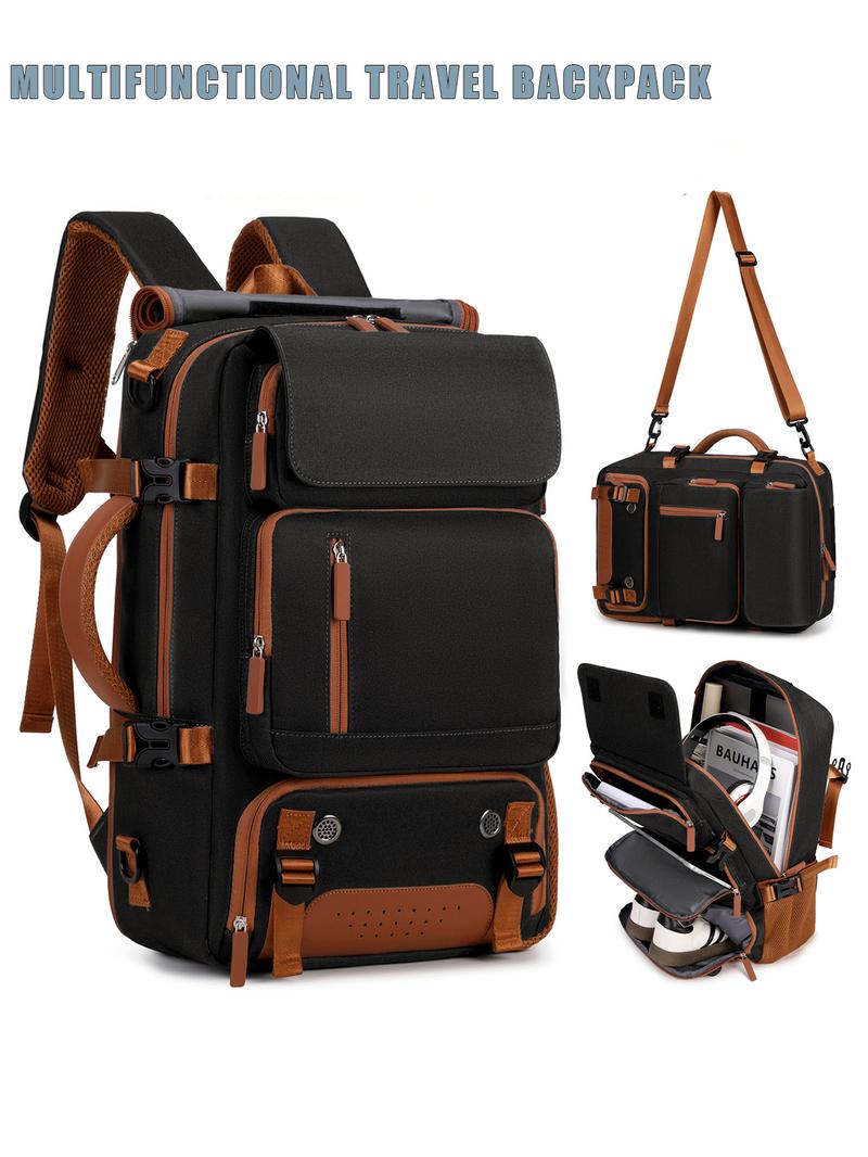 Large Capacity Backpack with Shoe Compartment, Multifunctional Travel Bag, Outdoor Hiking Pack, Unisex Laptop Backpack, Casual Travel Backpack, All Seasons