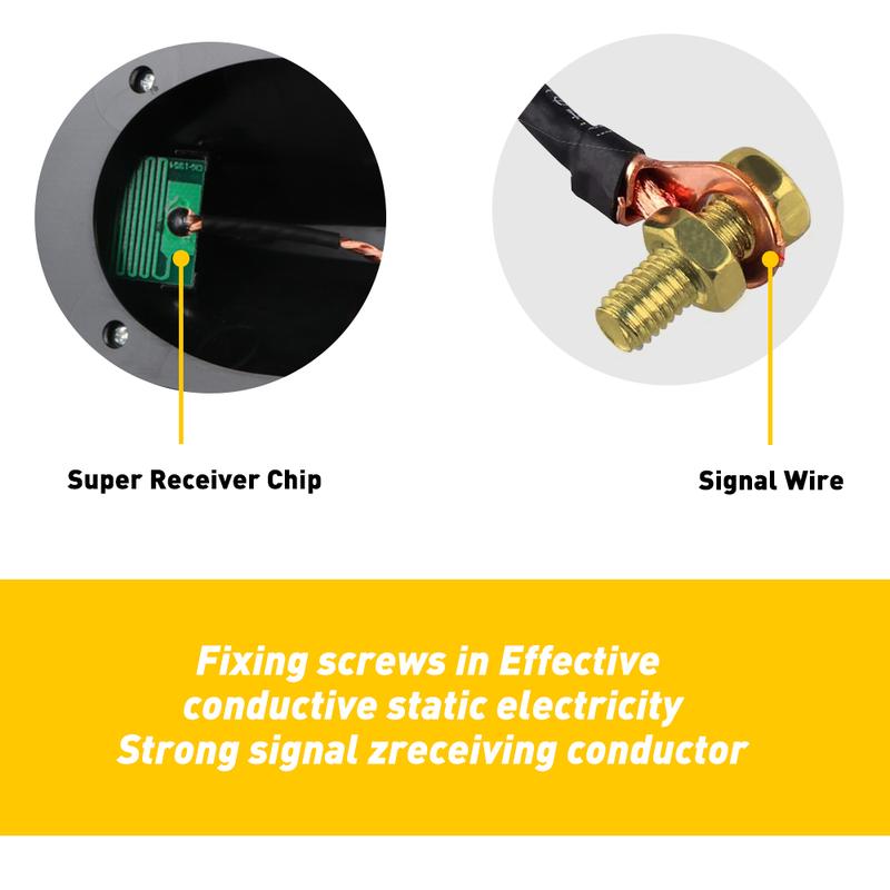 OXILAM Universal Black Shark Fin Car Roof Antenna Radio FM/AM Signal Aerial  Replacement