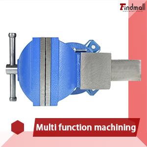 6" Heavy Duty Bench Vise with Anvil Swivel Table Top Clamp Locking Base #springtok Industrial Hardware Metal