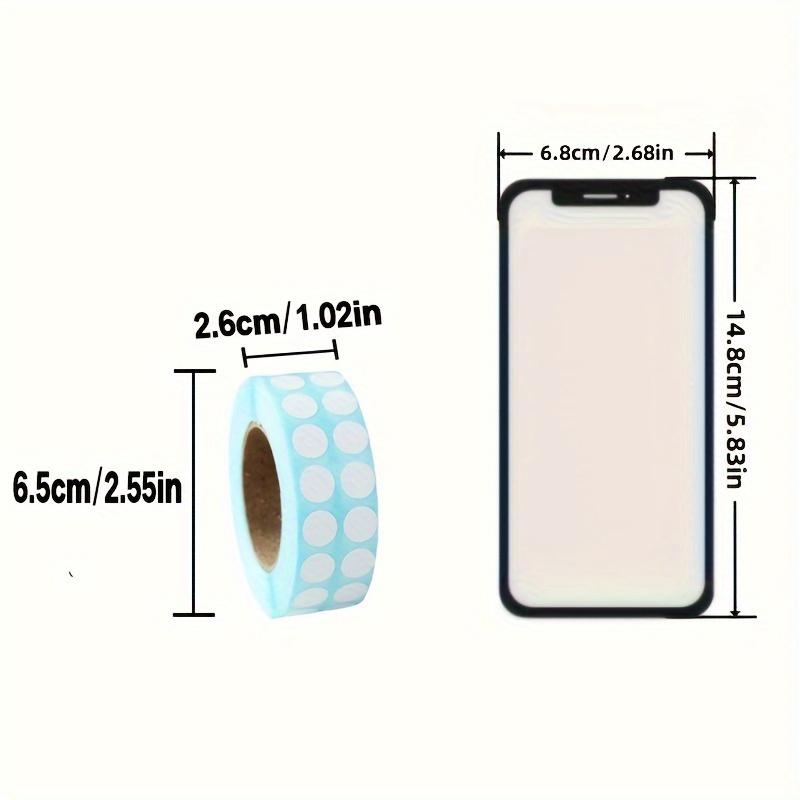 3000pcs/roll Diamond Painting Tools - Square and Round Classification Label Stickers for Easy Diamond Distinguishing and Storage, Crafts, Decoration, Sticker Labels, Craft Supplies