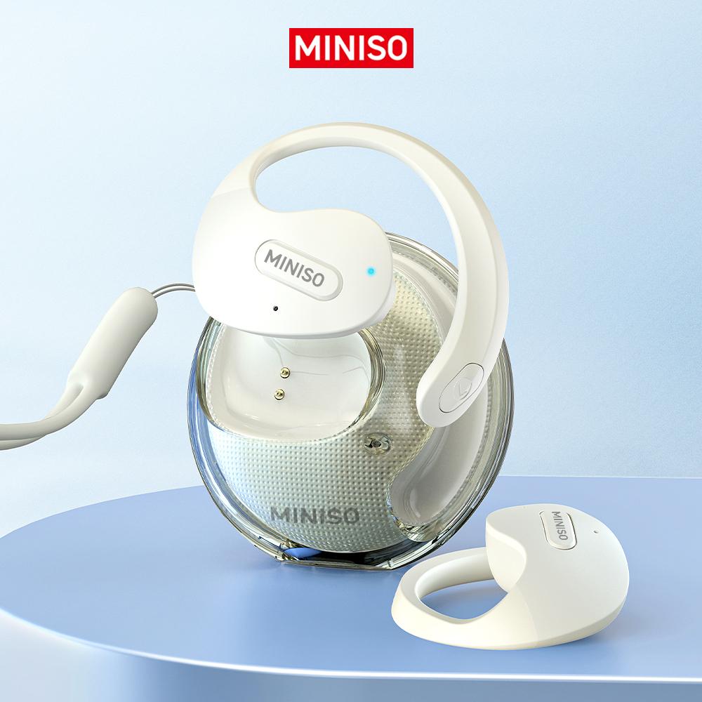 MINISO X15 Pro Earphone Wireless Bluetooth 5.4 OWS Waterproof Sport Headsets Support Playing Music Headphones Noise Reduction Headphones with Mic