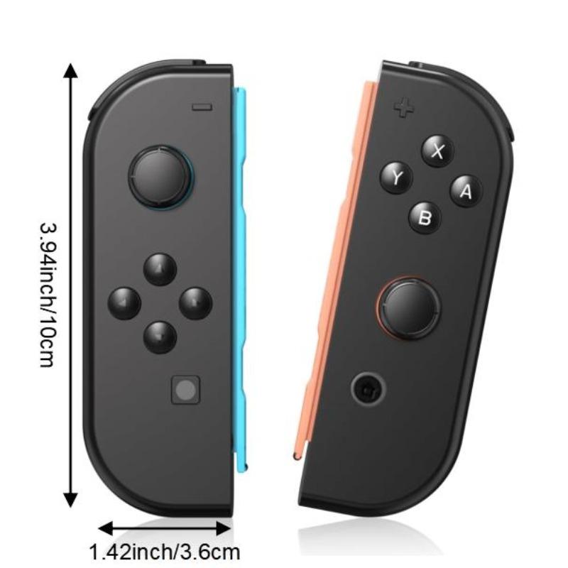 Switch Game Controller Handle, Wireless L/r Controllers for Switch/lite/oled, Dual Vibration Cool Replacement, Wake-Up Switch Accessory, Handheld Controller