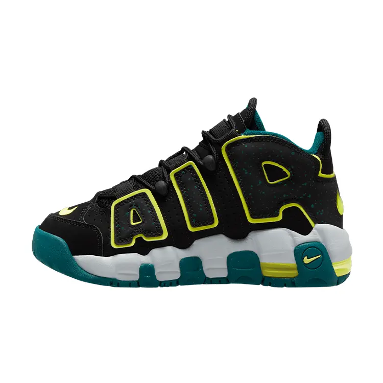 Nike Air More Uptempo GS 'Black Geode Teal' DZ2809-001