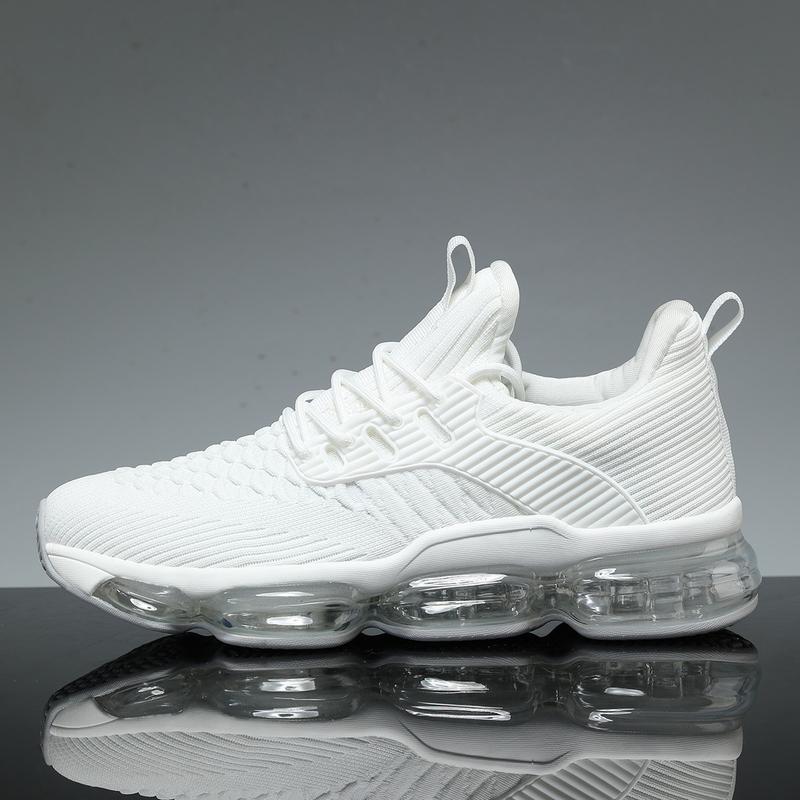 Mens Air Cushion Running Shoes Lightweight Breathable for Treadmill Wear,Casual Mesh Walking Fashion Sneakers for Daily Wear,Tennis Breathable Sport Gym Fitness Cross Trainers