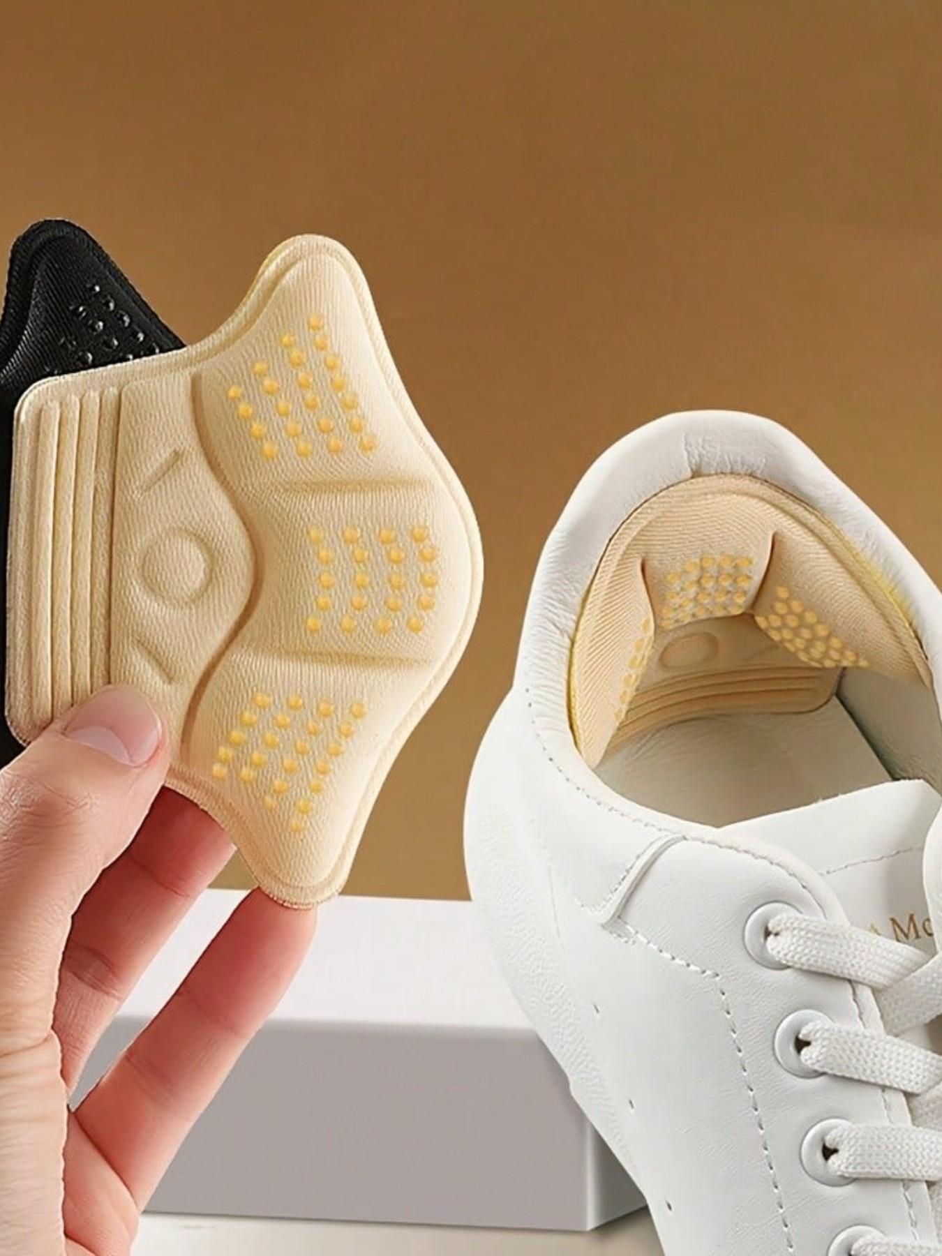 5 Double self-adhesive thickened seaweed shoes, anti-friction after slipping, flexible shoes. Black/rice color movement protects the shoes, rests the shoes. Protective backrest, anti-slip cover, closure option, clear design. Shoes, spring/summer selection