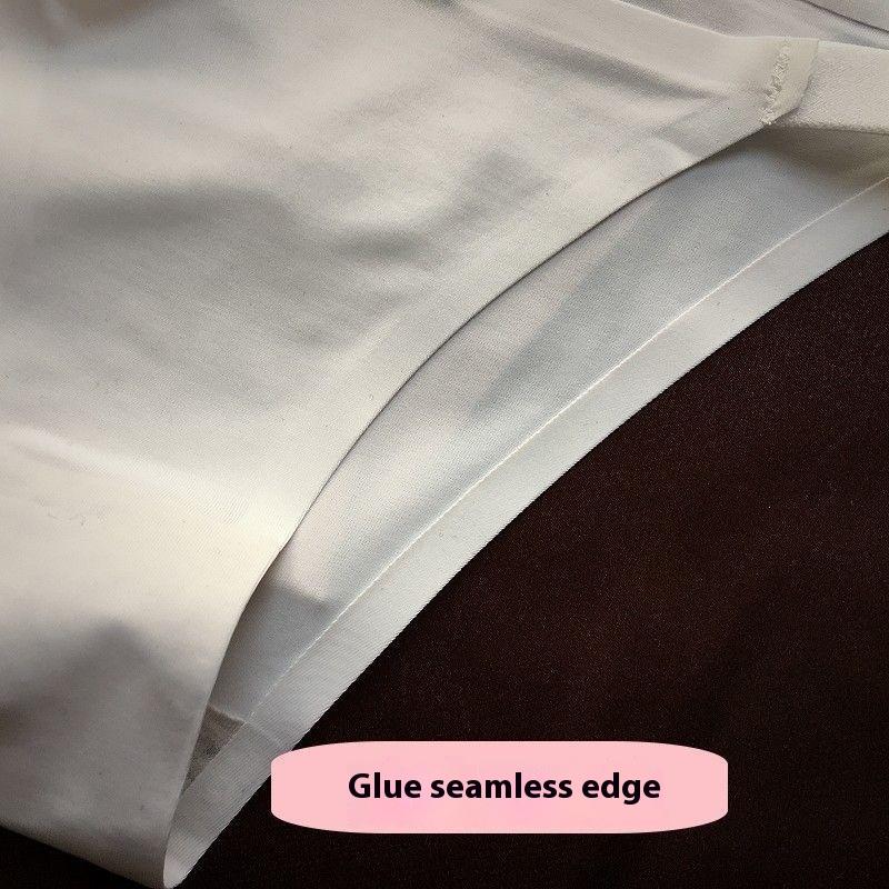 Basic Women's Solid Color Seamless Knicker, Minimalist Breathable Comfortable Minimalist Pastel Panty for Daily Wear, Women's Underwear for All Seasons, Womenswear, Soft Panties, Daily Casual Underwear, Casual Elegant Underwear  thongs high leg swimsuit