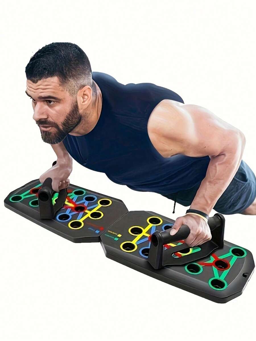 Sutekus Push Up Board for Men & Women Multi-function Detachable Push Up Bar for Strength Training Portable Home Gym Workout Equipment Home Gym Package Home Gym Combo
