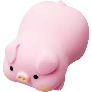 Pig Squishies Squeeze Toys, Soft Stress Relief Fidget Animal Toy for Kids Adults Squishys Gifts Decoration