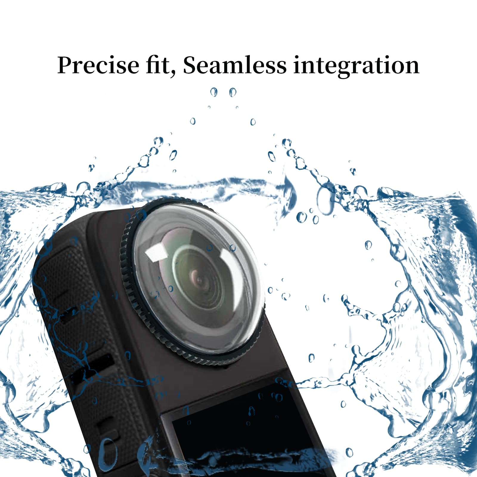 for Insta360 X4 Lens Guards, Plastic, Perfect for Outdoor Sports, Holiday Travel and Holiday Party with Premium Optical PC, Camera Lens Accessories | Lens Protection | Snap-on Design | Convenient Installation | Portable and Lightweight