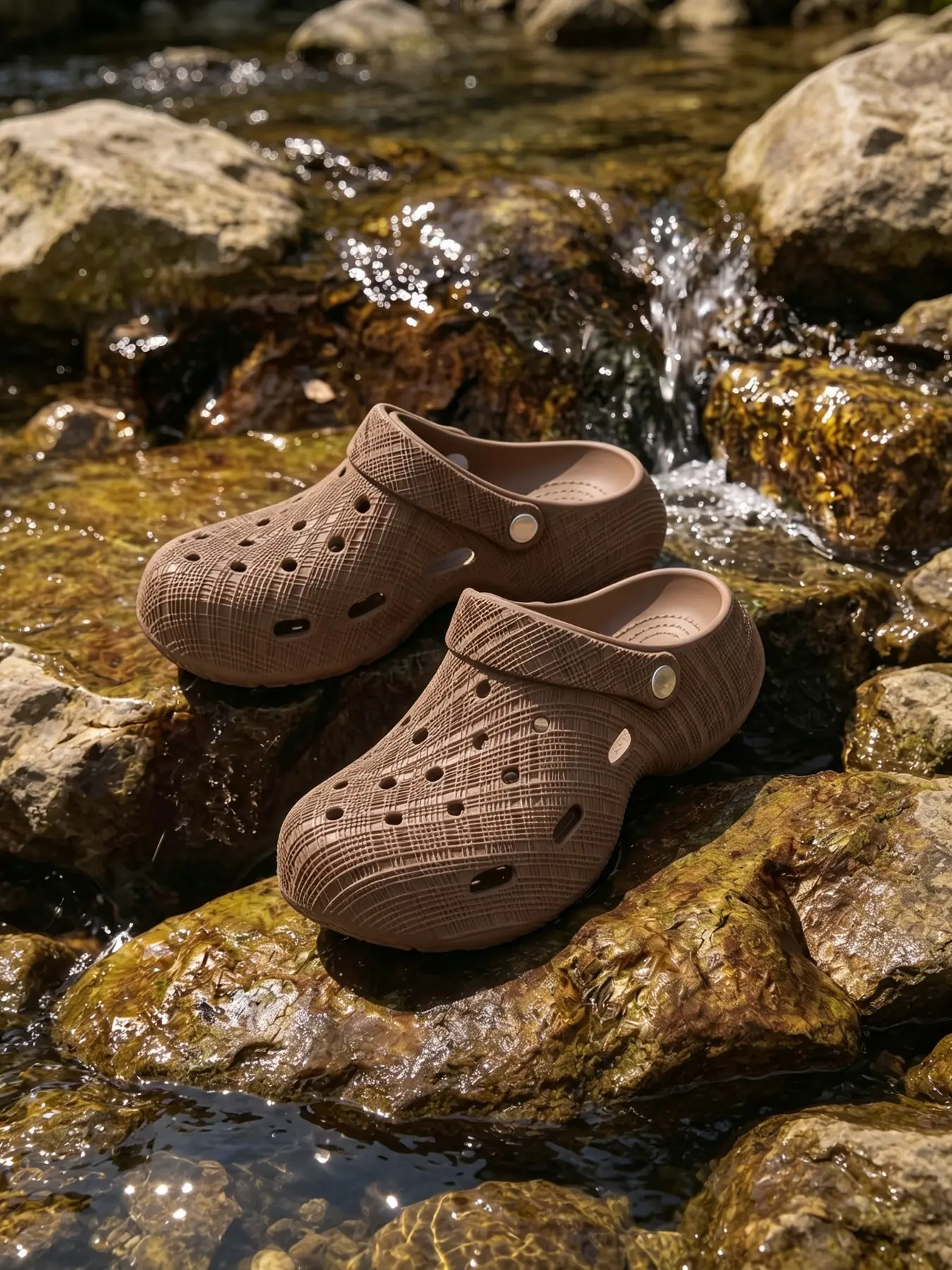 Unisex EVA Clogs Shoes for Men and Women, Lightweight Waterproof Garden Shoes with Adjustable Heel Strap, Breathable Slip On Sandals for Summer Outdoor Walking
