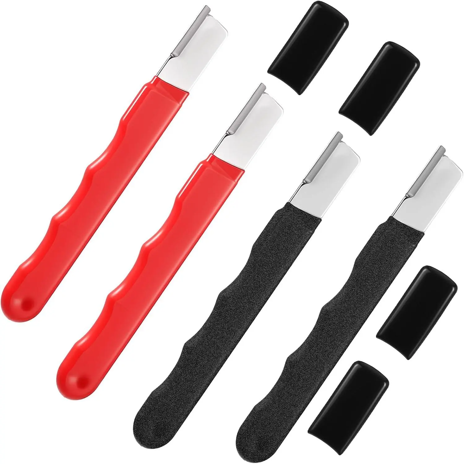 4 count Garden Tool Sharpener, Portable  Sharpener for Pruners