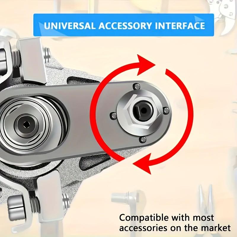 Multifunctional M14 Conversion Oscillation Tool Adapter, Oscillation Tool Adapter Kit, Very Suitable for DIY Projects and Professional Use, Durable Metal Parts, Compact Design, Sturdy Build, Home Improvement