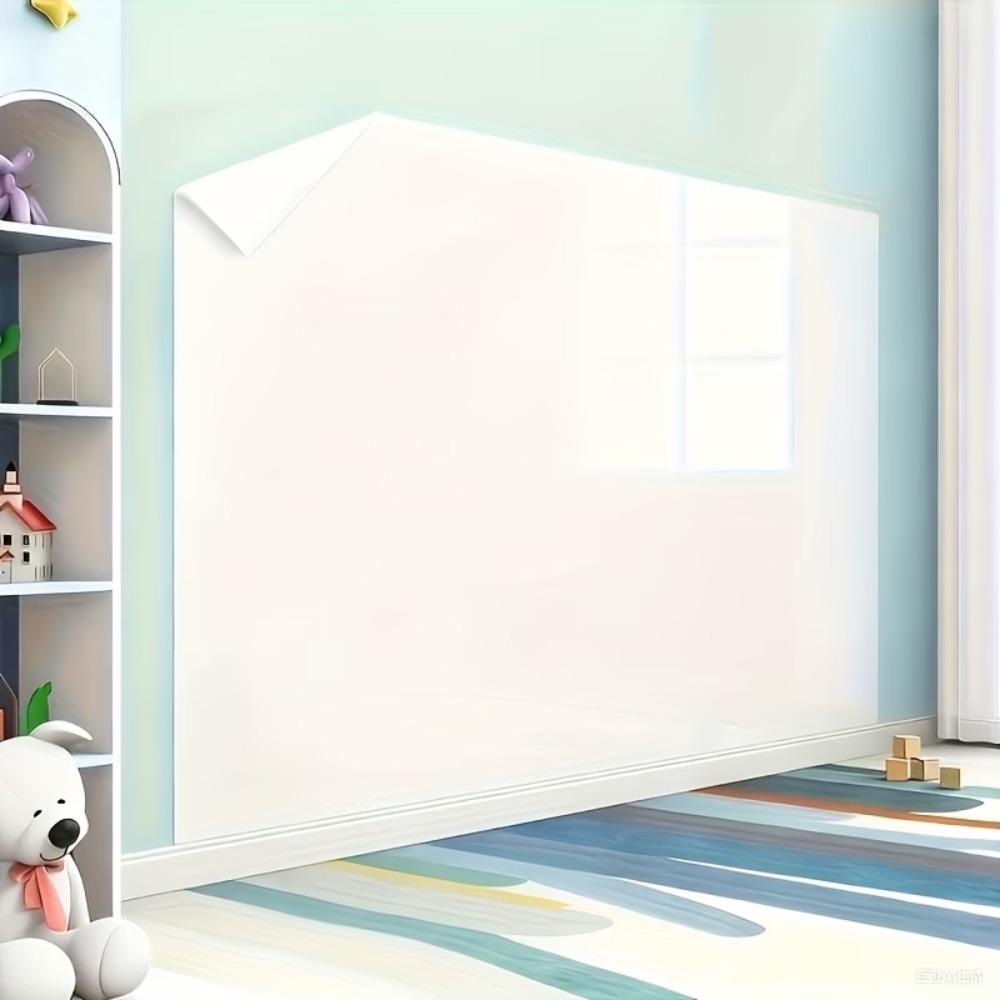 Static Whiteboard Sticker | Removable and Wall-Friendly Dry-Erase Board, Art Stickers, Suitable for Home, Office, and Teaching, Portable, Ideal for Presentations, Brainstorming, and Project Planning