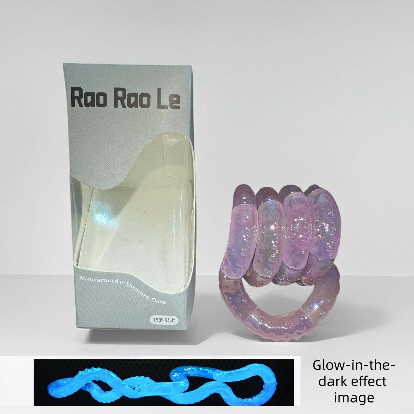 Night Light Stress Relief Toy, Focus Therapy Finger Massage, Colorful Pressure Release, Infinite Unwind Fun, Planet Twist Game