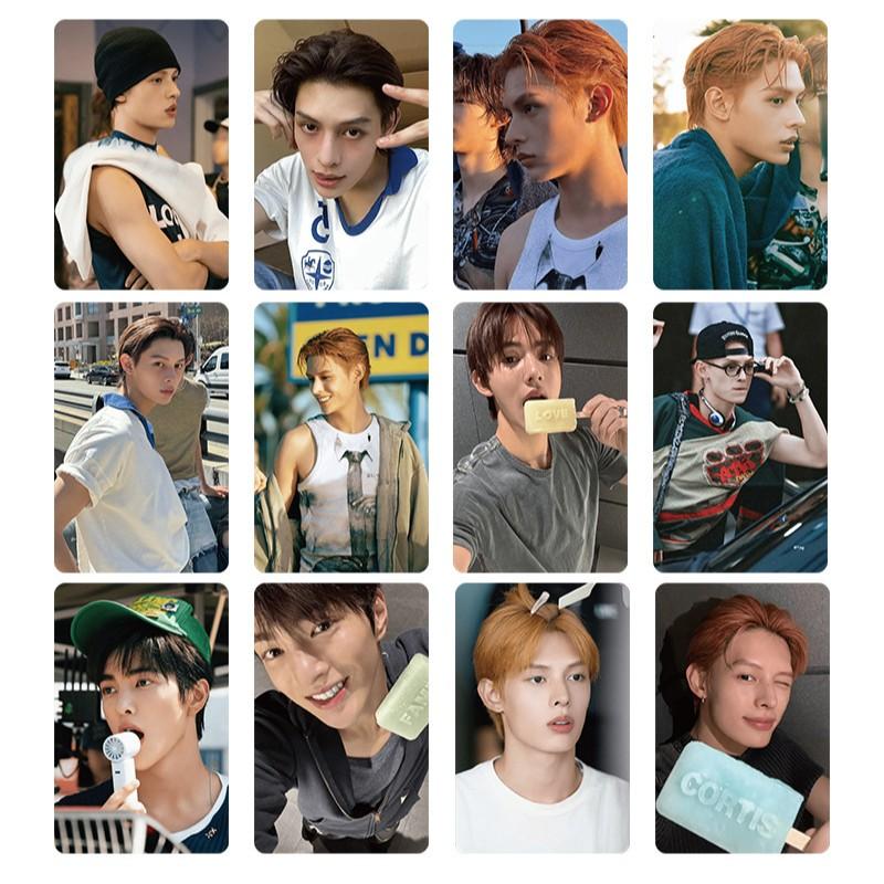K-Pop Idol Theme Laser Cards 55 Pieces, Unique High-Definition Print, Star Collection Memorabilia Set, Complete Card Pack