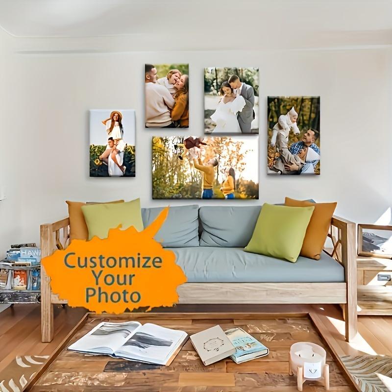 Customized photo canvas frames - Personalized canvas wall art that transforms your photos into exquisite framed wall art. Digitally printed canvas photos are the perfect choice for home décor and Mother's Day gifts.#mother‘s day #father's day