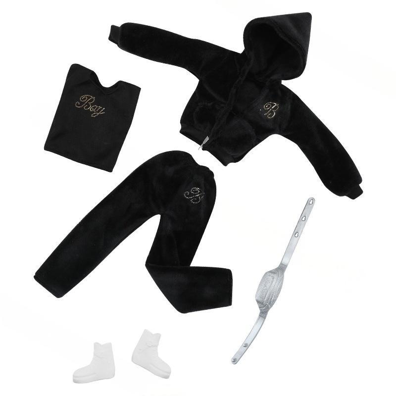 12-Inch Unisex Ken Doll Fashion African Model, Stylish Male Toy Figure, Perfect Gift for Collectors and Kids, Durable Design