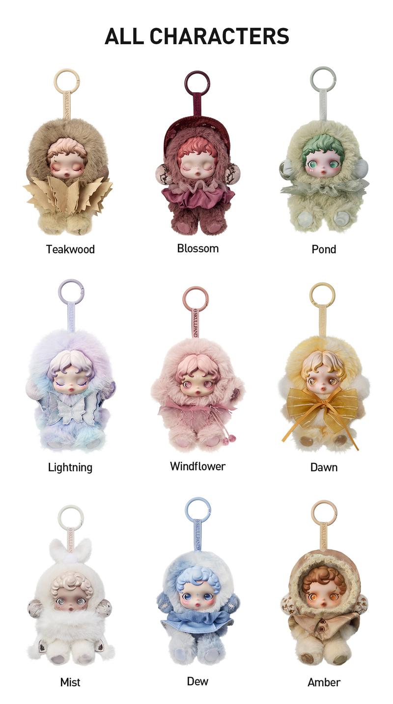 POP MART SKULLPANDA L’impressionnisme Series Plush Doll, Blind Box