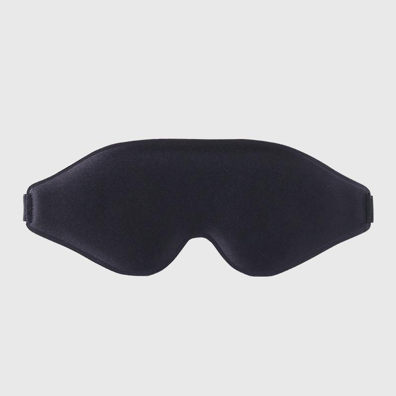 Sleep eye mask suitable for side sleepers, men and women, sleep light-blocking eye mask, 3D contoured cup sleep eye mask, soft and breathable sleep eye mask, with adjustable elastic strap, ideal for travel use