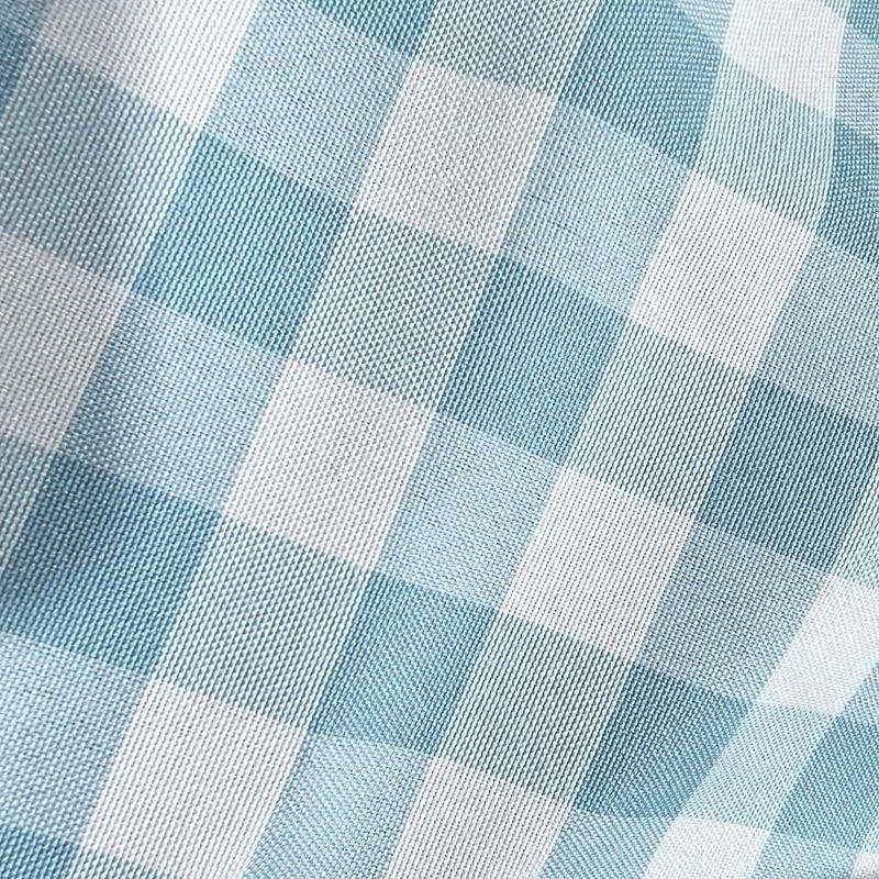 Colorful Cationic Fabric Plaid Four-Piece Set, Includes Duvet Cover, Bed Skirt, Pillowcases, Comfortable and Stylish Bedroom Essentials
