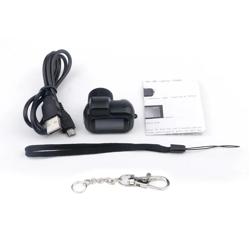 Mini Screen Indoor Outdoor Sports Camera, HD 1080P Portable Retro Ultra-Small Video Recorder, Supports TF Card, Compact Design