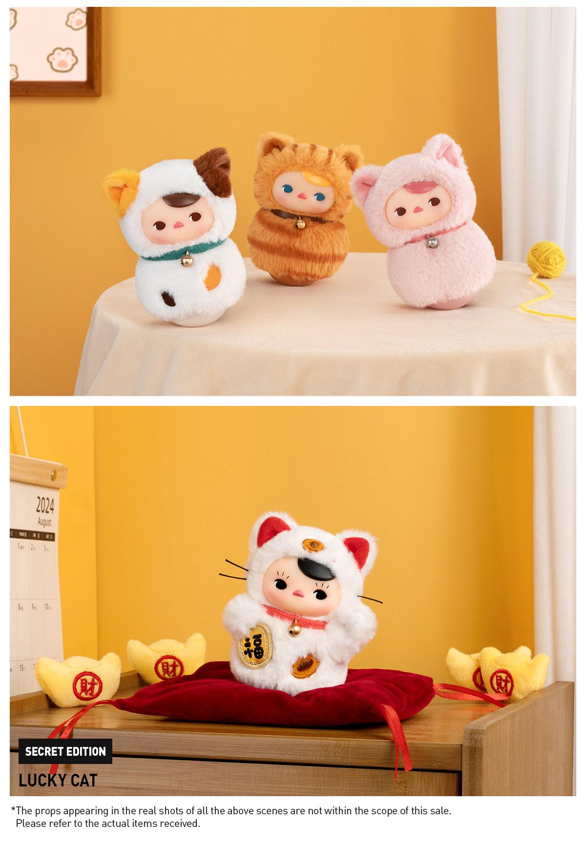 Unboxing-PUCKY Roly-Poly Kitty Series-Vinyl Plush Blind Box-3.0