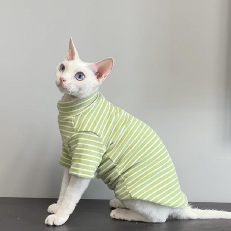 Sphynx Cat Clothing Autumn Winter Warm for Hairless Cats and Devon Rex Cold Protection