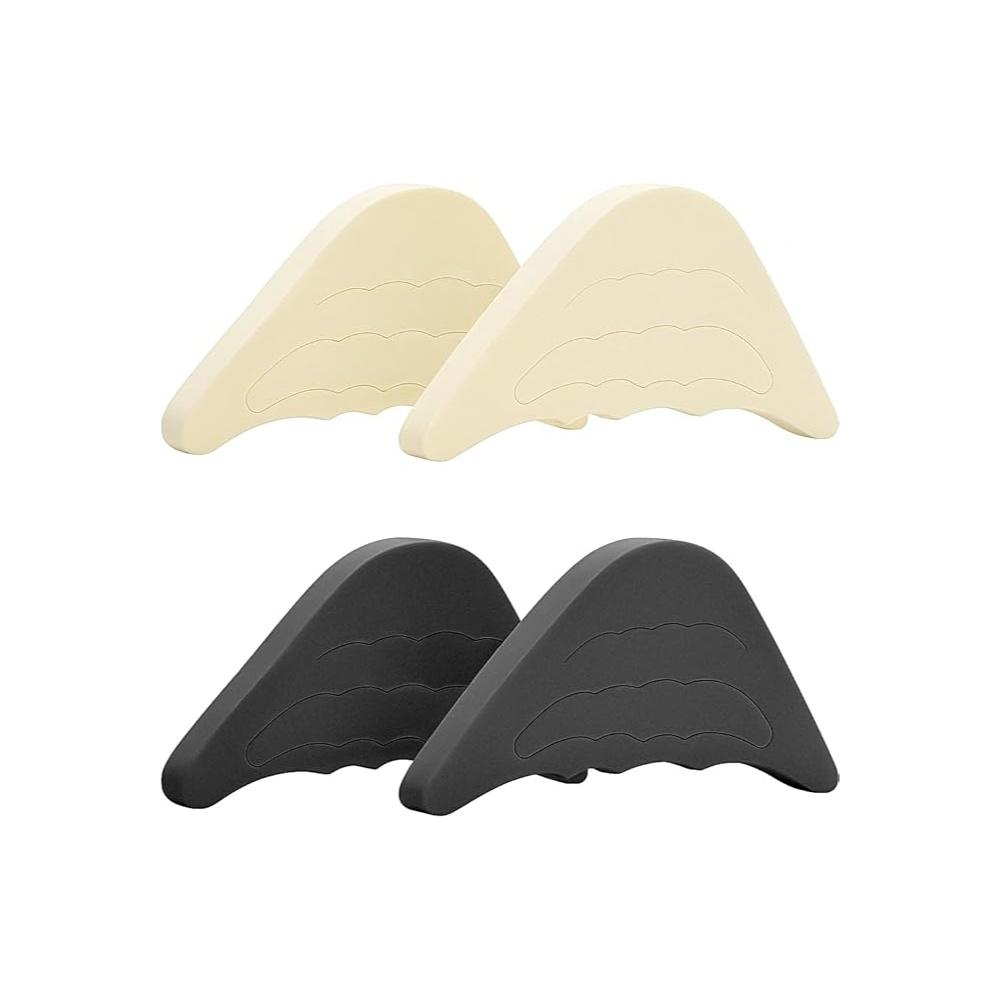 2 Pairs Adjustable Toe Filler Pads. Soft Sponge Toe Cushion Inserts Fit High Heels, Casual Shoes, Flat Shoes And Sneakers. Reusable Toe Gap Fillers For Loose Shoes, Effectively Improve Wearing Comfort. Toepads