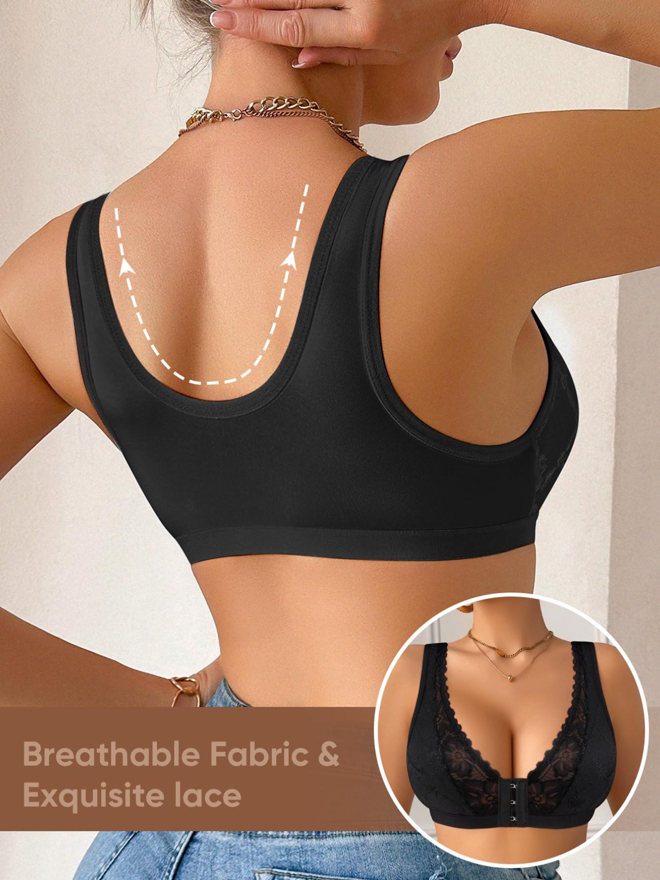 3-Pack Women's Wireless Sports Bras, Comfortable Breathable Design, Ideal for Active Lifestyle, Perfect Gift for Her, Yoga Bra