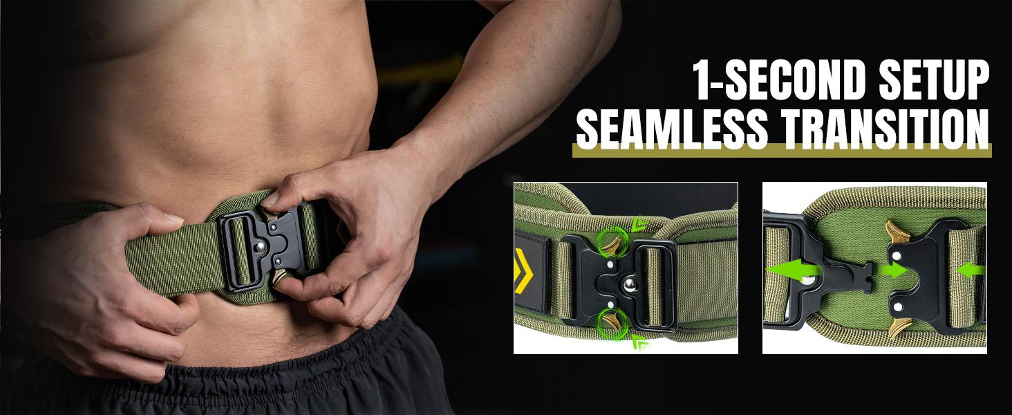 MANUEKLEAR 2-in-1 Weightlifting Belt & Dip Belt with 36.7 IN Rope, Double-Layer Weight Lifting Belts, Powerlifting Gym Weighted Belt for Pull Up Squat MANUEKLEAR 2-in-1 Weightlifting Belt & Dip Belt with 36.7 IN Rope, Double-Layer Weight Lifting Belts, Powerlifting Gym Weighted Belt for Pull Up Squat