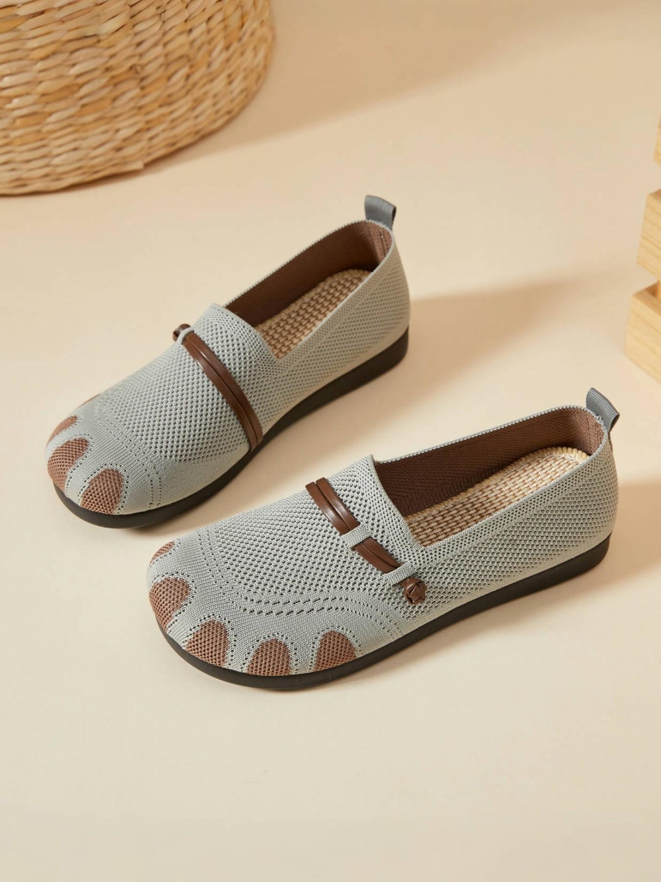 Women's Casual Slip-On Walking Shoes, Comfortable and Stylish, Ideal for Daily Wear, Multi-Functional Footwear for Women