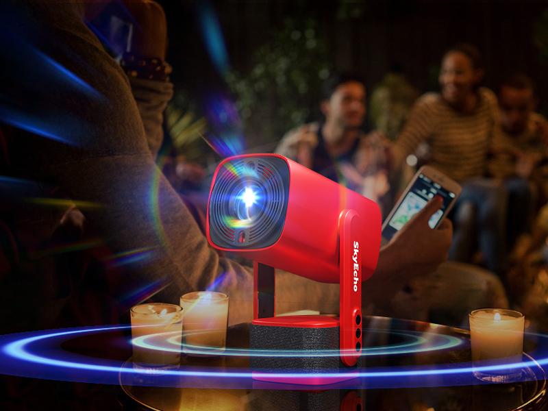 SkyEcho Portable Gimbal Projector. 270° Rotating Universal Motion Mount. Auto Focus & Keystone Correction. 4K Hardware Decoding. dual WiFi 6. Android OS. Bluetooth 5.2. Wireless Screen Mirroring & Casting.Projector for bedroom Audio SkyEcho Portable Gimbal Projector. 270° Rotating Universal Motion Mount. Auto Focus & Keystone Correction. 4K Hardware Decoding. dual WiFi 6. Android OS. Bluetooth 5.2. Wireless Screen Mirroring & Casting.Projector for bedroom Audio