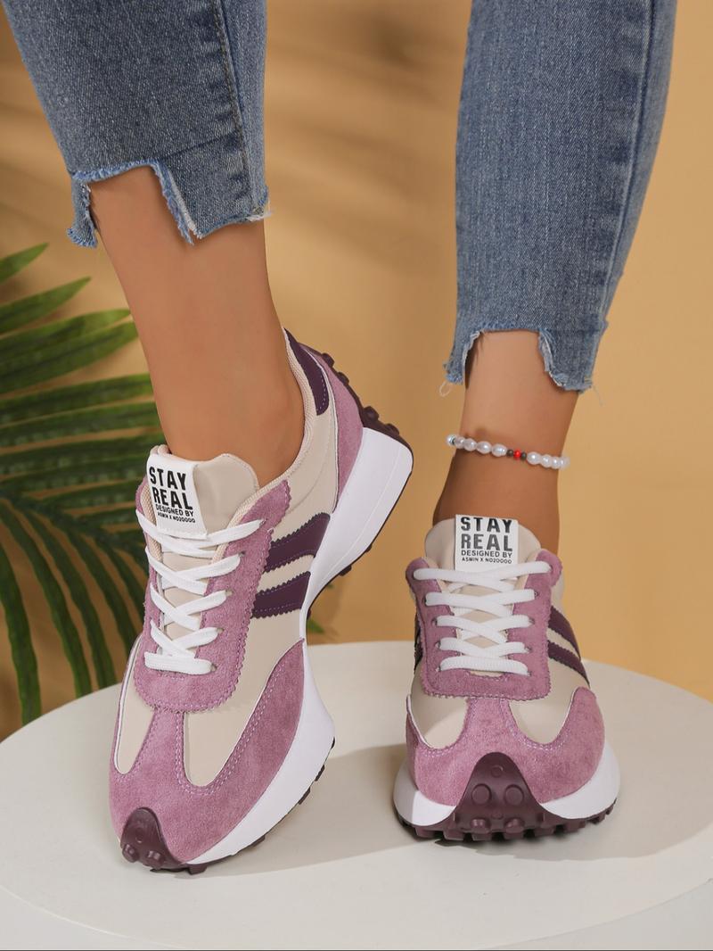 Women's Casual Sneakers, 13 Colors Available, Fashionable Walking Shoes, Comfortable Daily Wear Design, All Season Footwear, Soft Soled Shoes