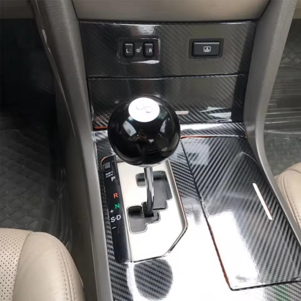 Creative Custom Car Gear Shift Head, Pool Ball Manual Gear Shifter, Crystal Eight Ball Design, Unique Personalized Auto Accessory, Car Accessories, Shift Knob