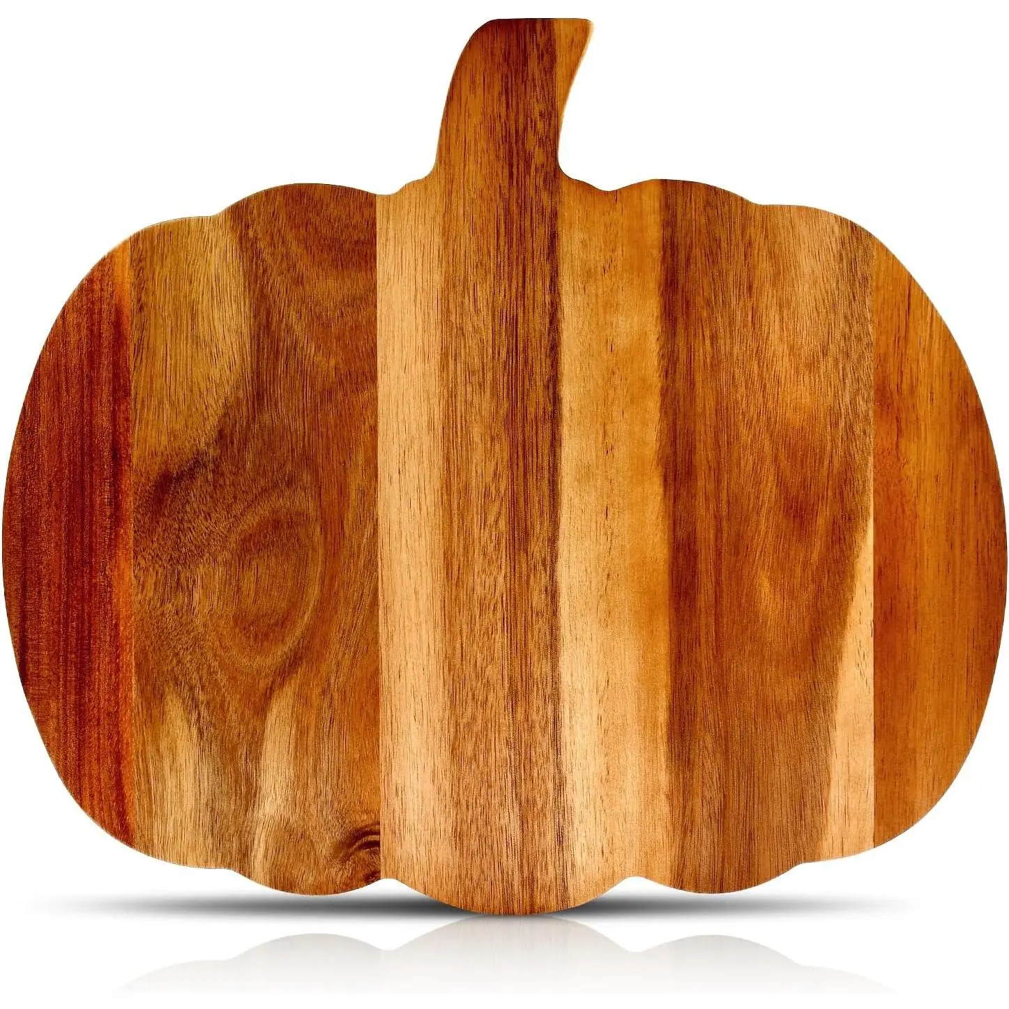 Pumpkin Wood Charcuterie Cutting Board for Halloween Fall Kitchen Decor