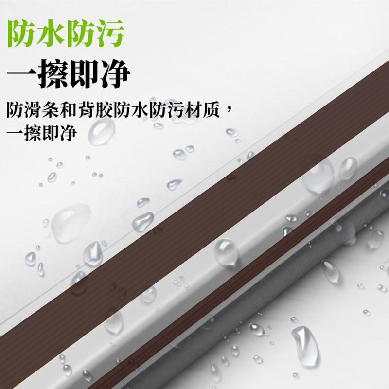 Stair Non-Slip Strip L-Type, Self-Adhesive Thick Outdoor Anti-Slip Tape, PVC Stair Step Grip, 10x4cm, 10m Roll