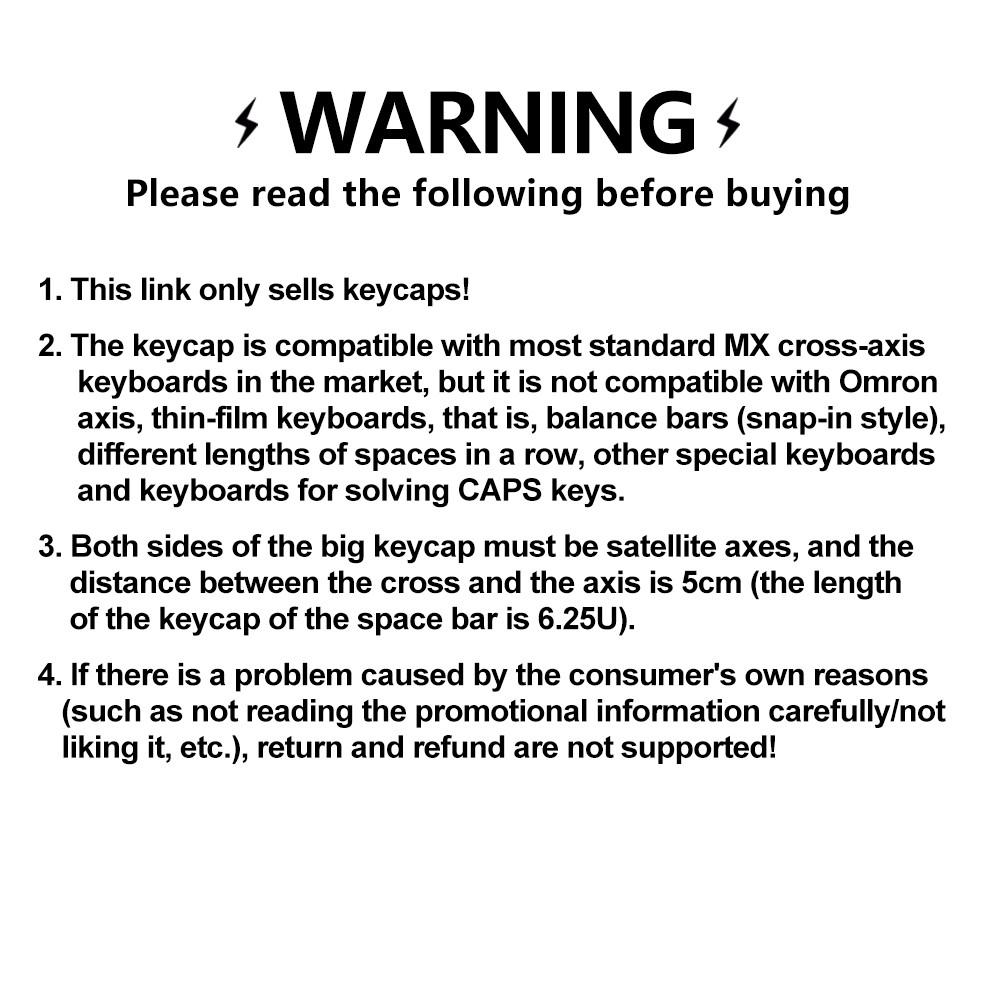 Aula Ice Crystal Jelly Keycaps, Acrylic Material, Side Characters, Translucent, Ergonomic Height Variations, Fits Multiple Keyboard Layouts