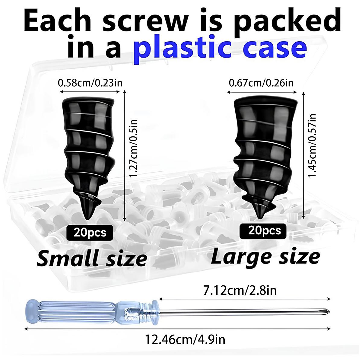 40 PCS Tire Repair Rubber Nails Kit with Screwdriver 2 Sizes for Car Motorcycle Truck Tractor Blue High-Quality Self-Service Puncture Repair Tool 40 PCS Tire Repair Rubber Nails Kit with Screwdriver 2 Sizes for Car Motorcycle Truck Tractor Blue High-Quality Self-Service Puncture Repair Tool