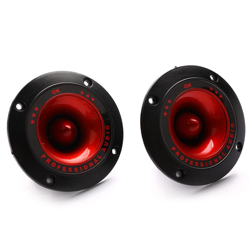 2/4Pcs 3 Inch Piezoelectric Tweeter Audio Speaker Treble Ceramic Piezo Loudspeaker for Hi-Fi System Car Audio