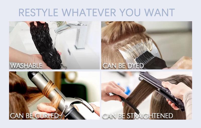 STERLY Burmese Curly 18 Clips In Hair Extensions Natural Color Brazilian 100% Real Human Hair 8 Pieces for Women PU Clip In Curly Wave Hair Extensions Human Hair Extension 8 Count with 18 Clips 120 g/ Set 240 g/2 Set