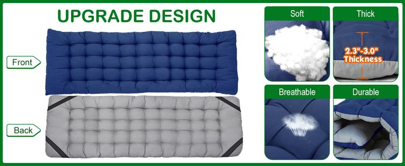 MOPHOTO 75" Portable Camping Cot for Adults,Guest Bed Sleeping Cot with Mattress,Heavy Duty Outdoor Folding Bed with Carry Bag Travel Home Office Nap