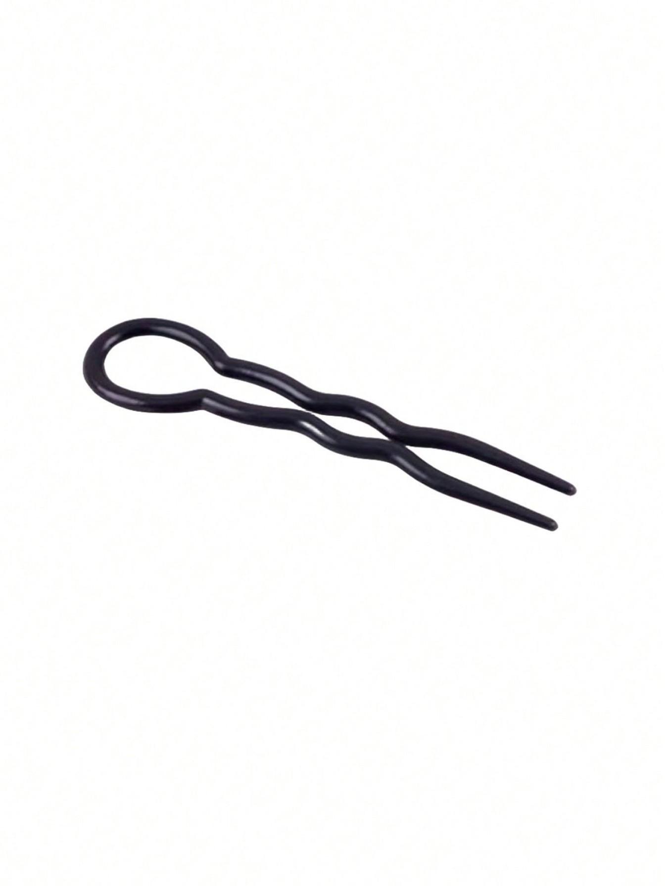 Elegant U-Shaped Hairpins, French Style Hairpin，Durable Plastic Hair Fork Sticks, Versatile Headwear Clips for Women - Ideal for Back to School Accessory, Hair Styling Clips|Minimalist Hairpins|Durable Hairpins, Hair Accessories