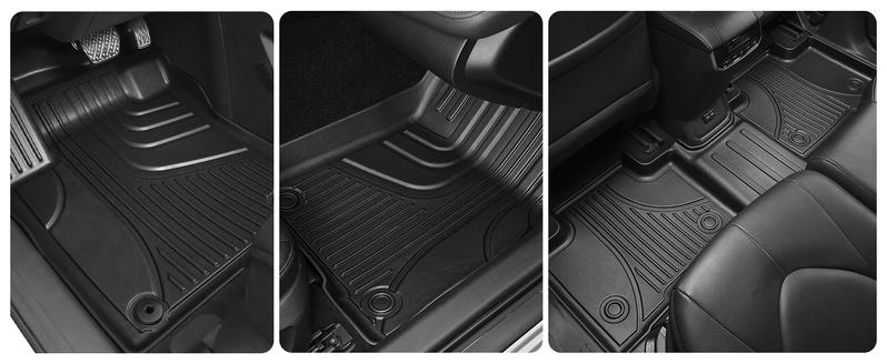 Custom Fit Floor Mats & Cargo Liner Set for Jeep Renegade 2015-2023 | All-Weather Car Floor Liners (1st & 2nd Row) + Trunk Mat | Black Heavy-Duty Protection | Perfect Jeep Accessories!