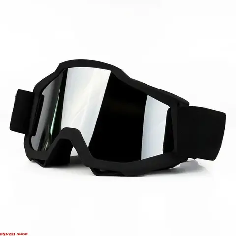 Sohochic Unisex Full Rim Off-Road Goggles - Windproof UV-Protective, Dustproof, Transition Lenses, Universal Fit Frame, Biker Protective Gear, Motorcycle Gear