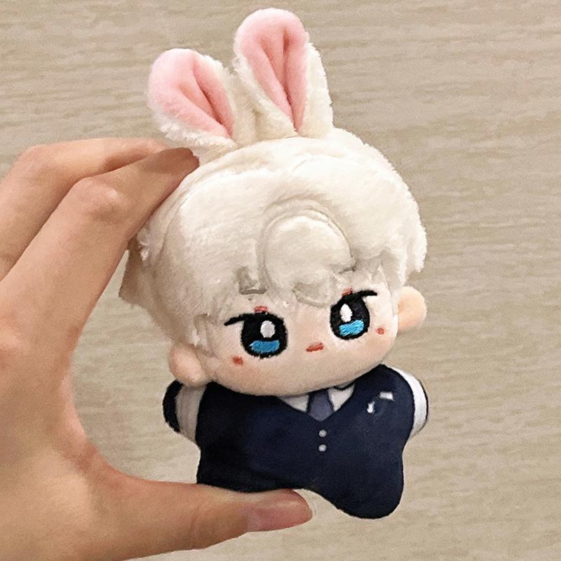 Love and deepspace; Anime Keychain Cosplay Rafayel; Xavier; Zayne; Accessories Plush Doll 10cm Soft Mini Plushie Dolls Pendant