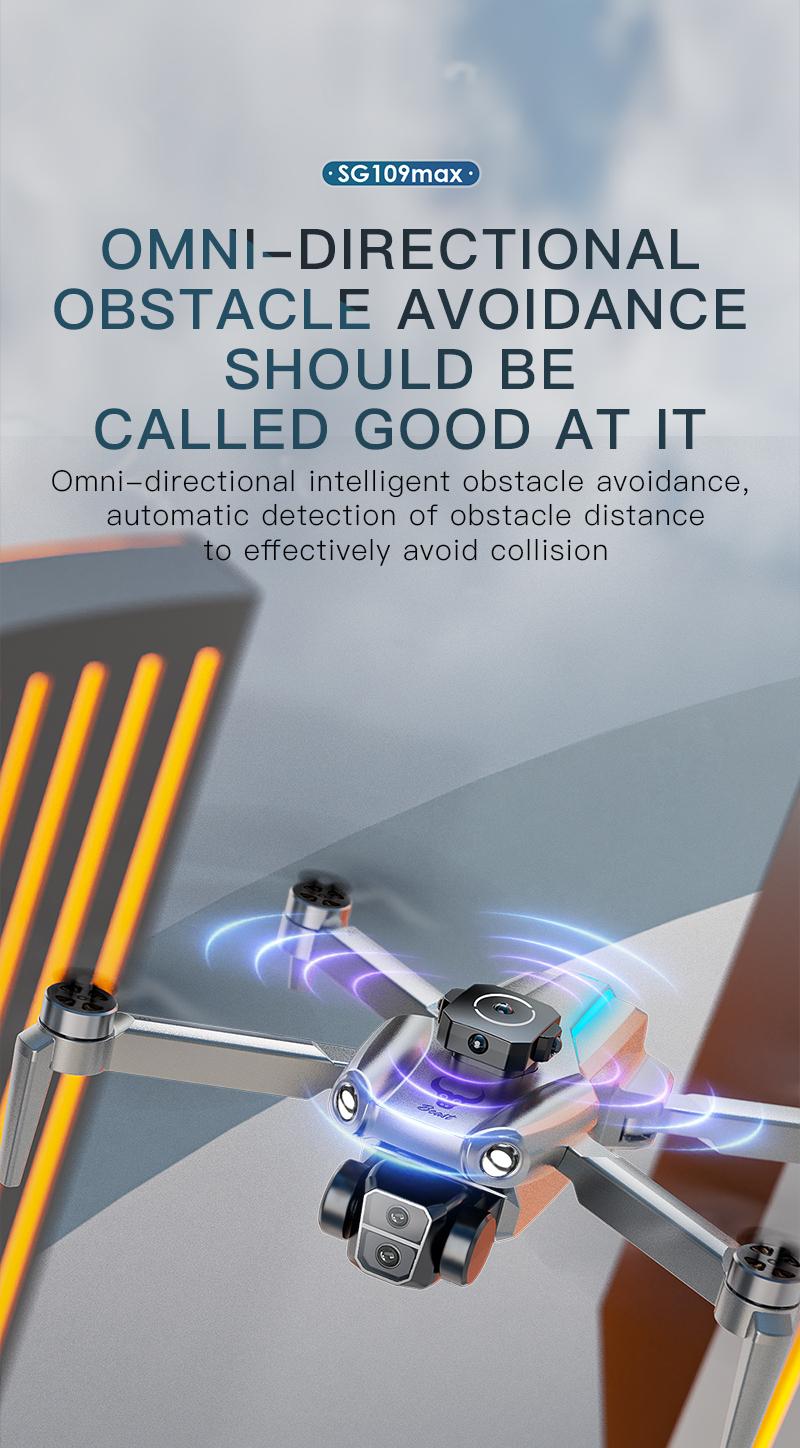SG109 Entry-Level Drone with Screen Controller,Dual HD Cameras,One-Key Takeoff,Stable Hover & Flip,Foldable Design, GPS Positioning,Brushless Motor, Auto Follow,Aerial Photography,Hover Air,Perfect for Outdoor Use,Father’s Day & Children’s Day Gift