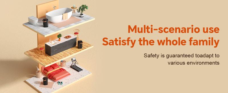 Portable Heater 1500W 12H Timer, Multi-Modes, 80° Oscillation, Overheat Protection PTC Fast Heating for Office Bedroom Home-5 Portable Heater 1500W 12H Timer, Multi-Modes, 80° Oscillation, Overheat Protection PTC Fast Heating for Office Bedroom Home-5