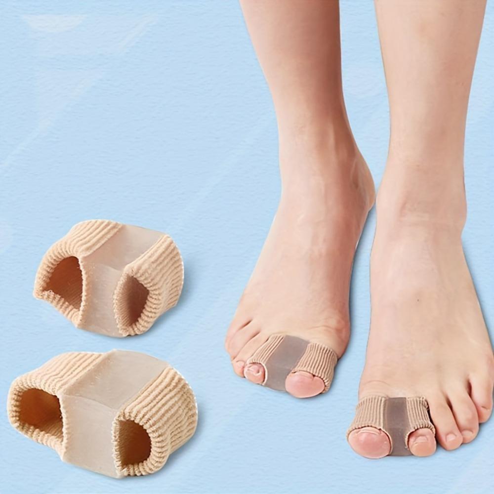 2pcs Toe Separators, Foot Toe Fixator, Toe Separator, Foot Care Tool, Comfortable Fit, Ideal for Daily Use, Easy Application