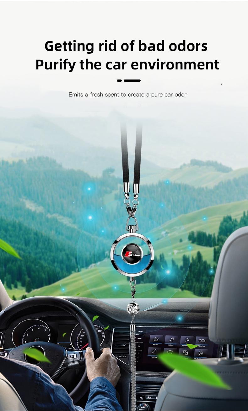 1Pcs Car Perfume Pendant Air Freshener Hanging Perfume Diffuser For Audi S Line A7 A3 A6 S8 TTS S5 Q8 Q4 Q5 A8L Q7 SQ2 A5 A4 S4 S6 SQ5 S7 SQ7 Q6 SQ6 SQ8 S7 S3 A8 A1 Q2 Q3 e-tron