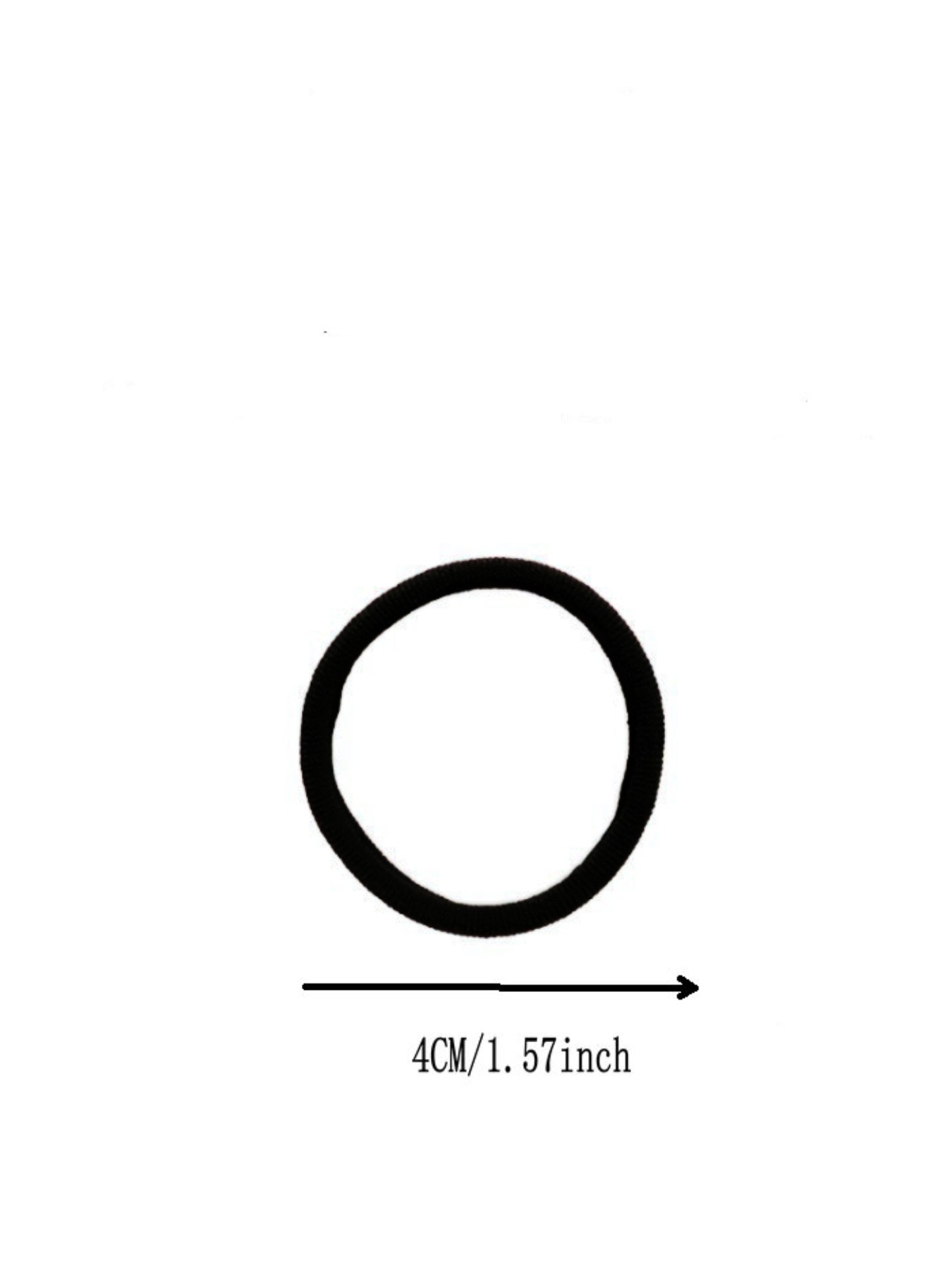 50-Pack Hair Ties, Seamless High Elasticity, No Pulling, Suitable for All Hair Types, High Elastic Ponytail Bands, Won't Catch Accessories